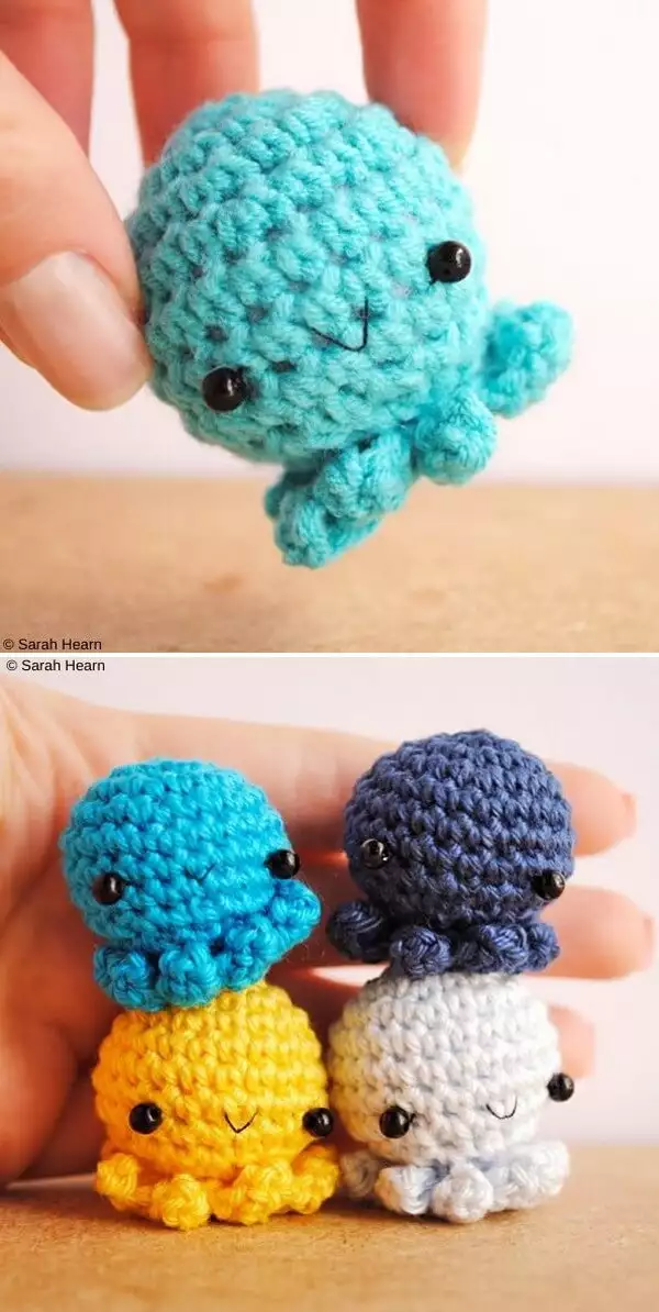 Tiny Octopus Amigurumi Free Crochet Pattern
