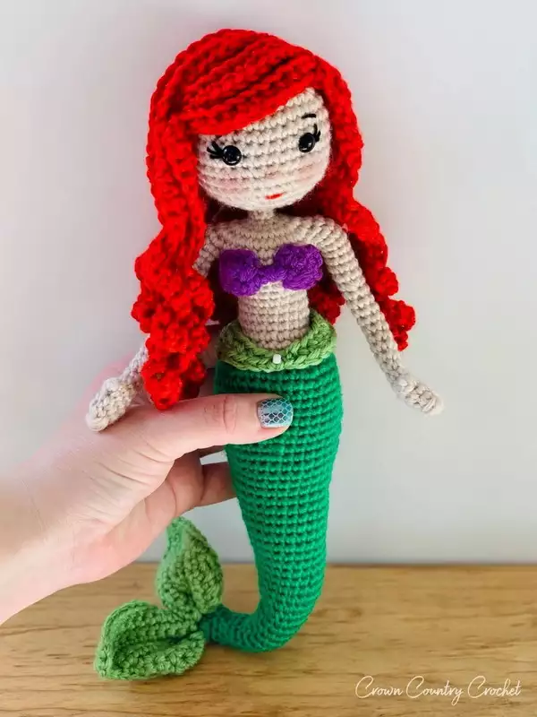 Ariel crochet pattern free