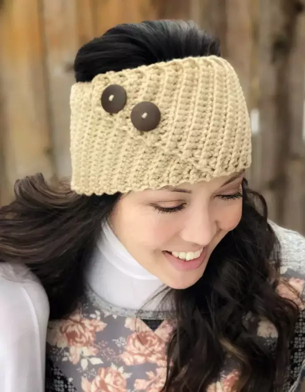 Crochet Kelsi Headband Pattern