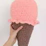 Crochet Ice Cream Plush Pattern