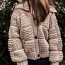 Crochet Patchwork Winter Cardigan Pattern