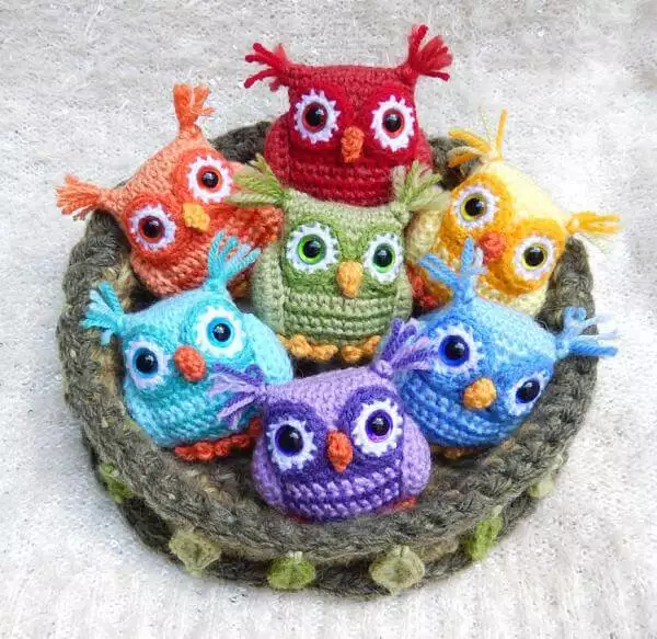 Amigurumi free crochet crochet owl pattern