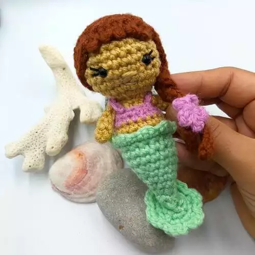 Ayla The Mini Crochet Mermaid