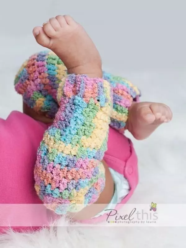 Baby Crochet Leg Warmers Pattern