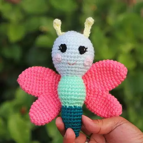 Bella The Butterfly Rattle