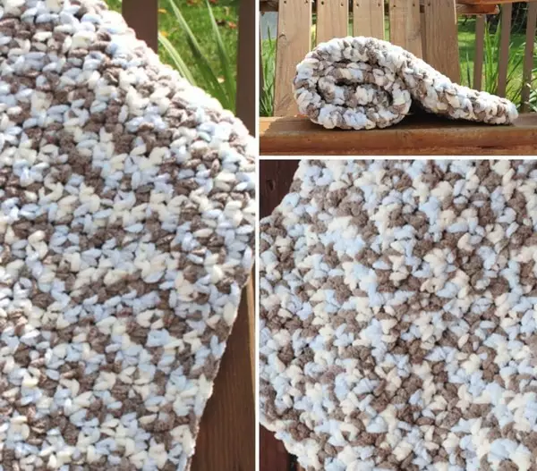 Bernat Blanket Crochet Baby Blanket Pattern
