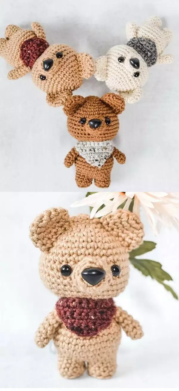 Briggs The Bear Free Crochet Pattern