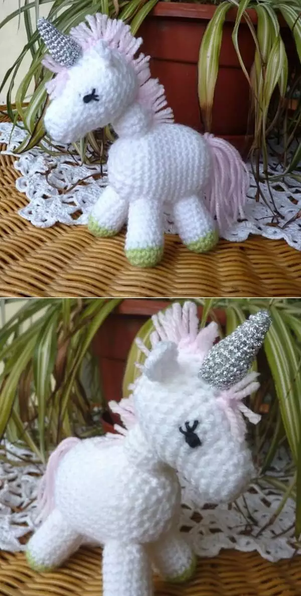 Charley The Unicorn Free Crochet Pattern