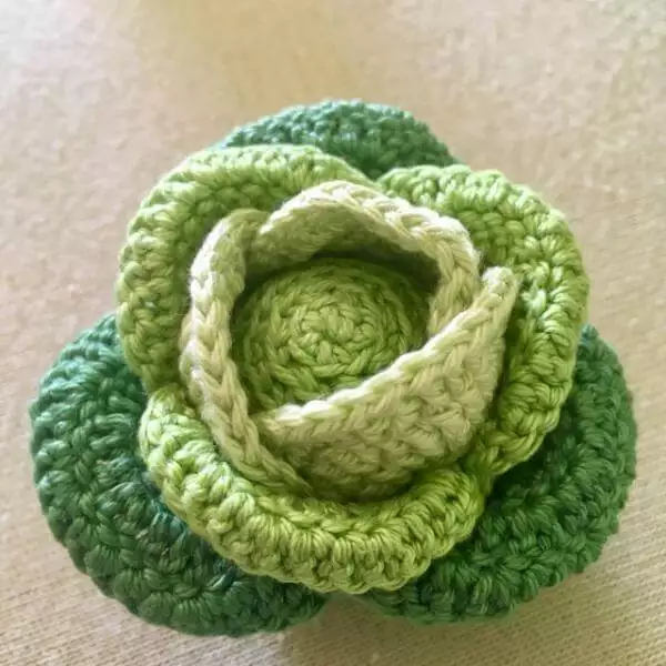 Crochet cabbage