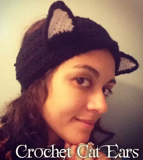 Crochet Cat Ears Free Pattern
