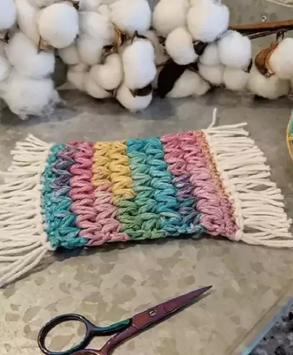 Crochet Coffee Coaster