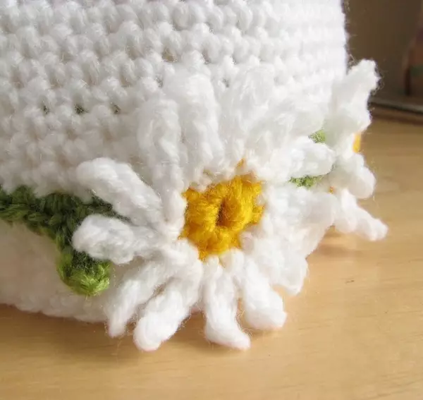 Crochet Daisy Chain Hat Pattern