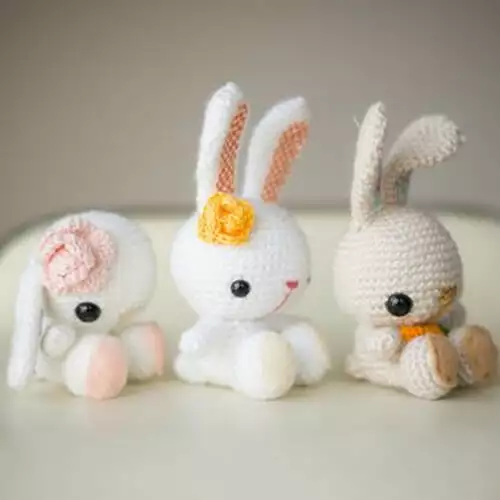 Crochet easter bunny