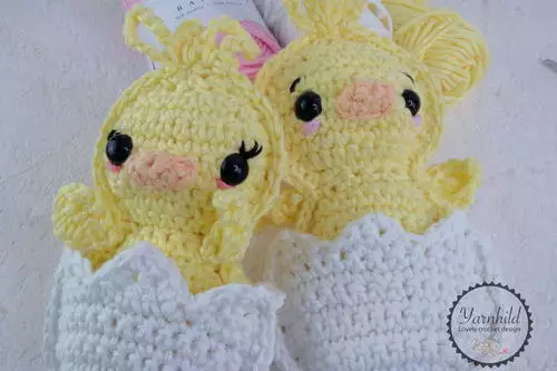 Crochet Easter Chicks