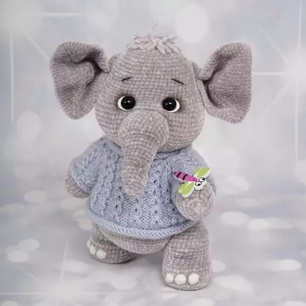 Crochet elephant free