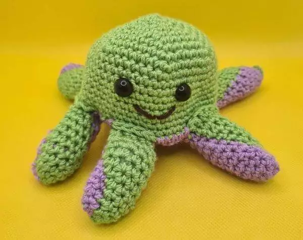 Crochet mood octopus