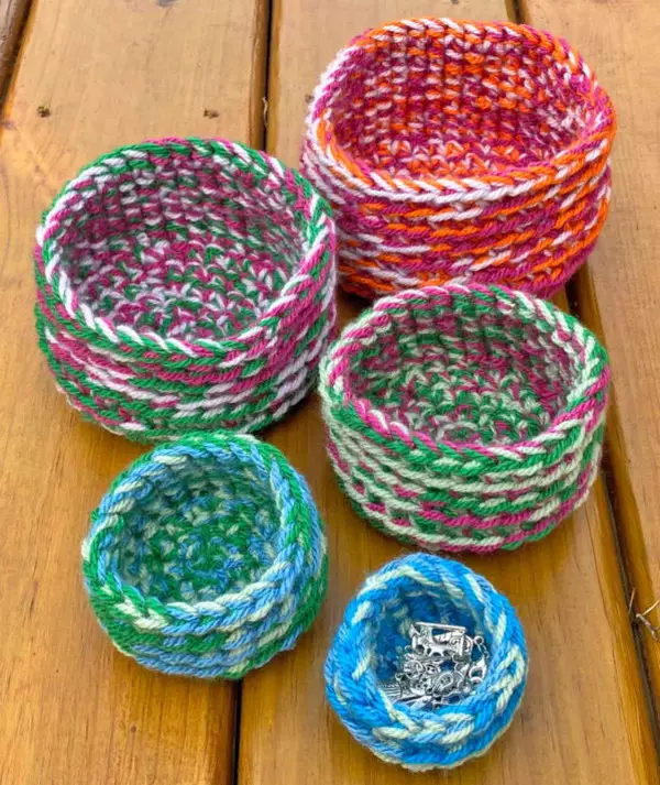 Crochet Nesting Bowls Pattern