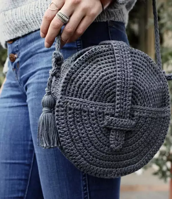 Crochet Round Purse Pattern