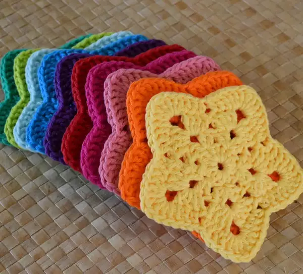 Crochet Star Coaster Pattern