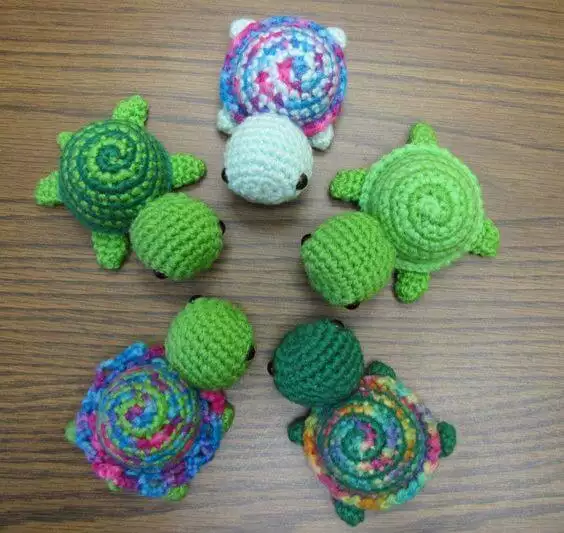 Crochet turtle free pattern