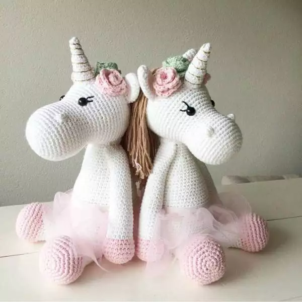 Crochet unicorn