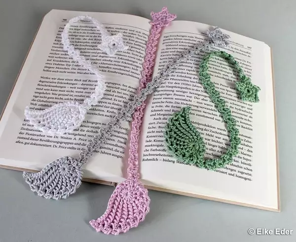 Crochet Wing With Star Bookmark Pattern