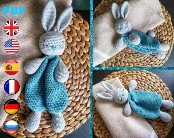 Cute bunny crochet pattern