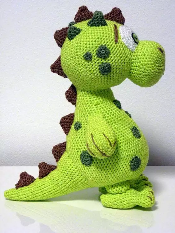 Dino crochet pattern