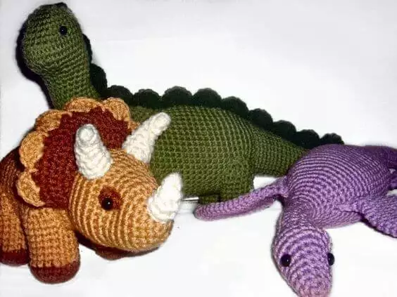 Dinosaur crochet pattern free