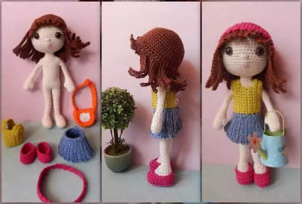 Dress up amigurumi