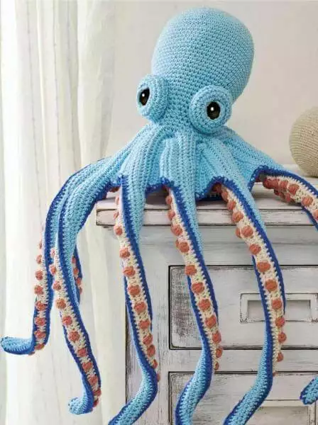 Free octopus crochet pattern