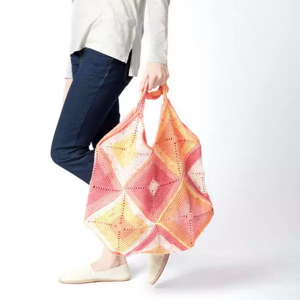 Granny Summer Tote Bag Crochet Pattern