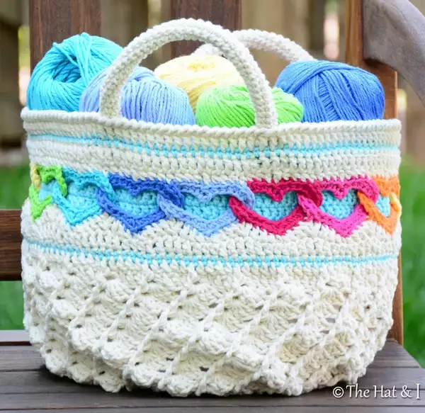 Have A Heart Tote Bag Crochet Pattern