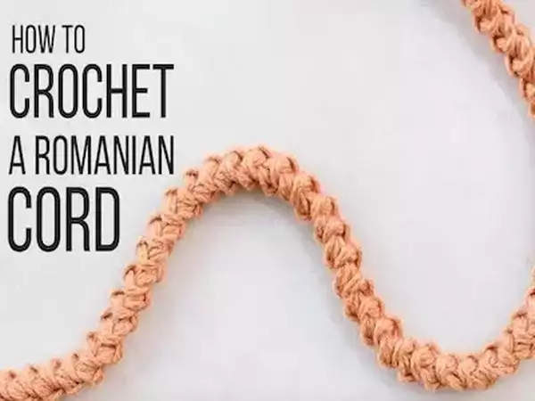 How To Crochet A Romanian Cord