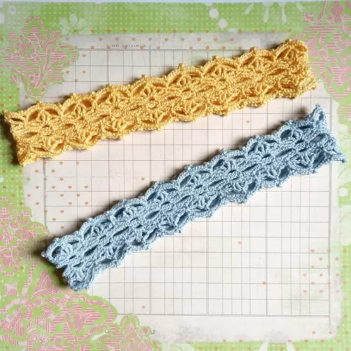 Lacy Crochet Headband Pattern
