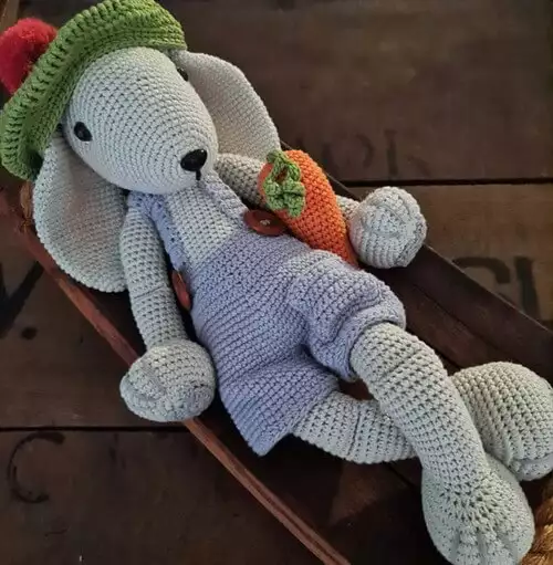 MellyGurumi Bellamy Bunny Free Crochet Pattern