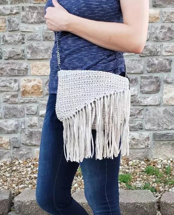 Modern Boho Handbag Crochet Pattern