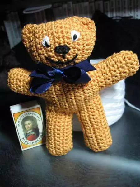 One piece crochet teddy bear pattern