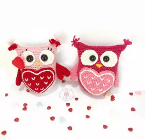 Owl Always Love You Valentine Caddy