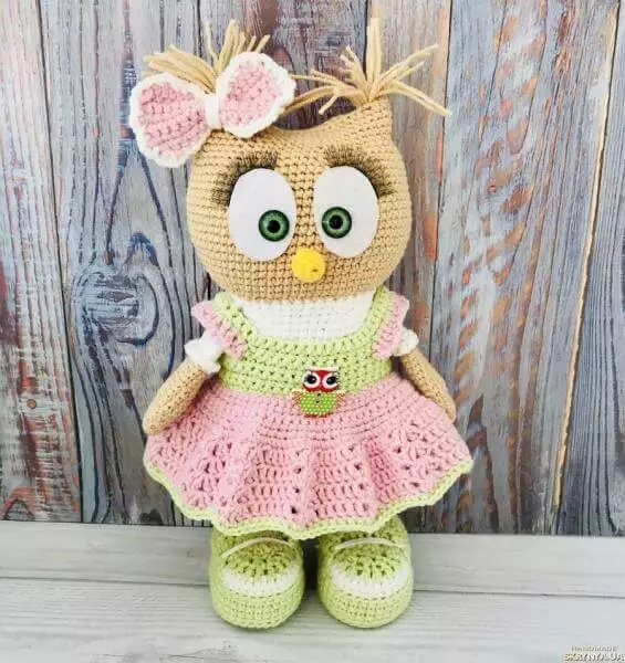 Owl amigurumi free pattern