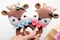 Rattle Crochet Reindeer
