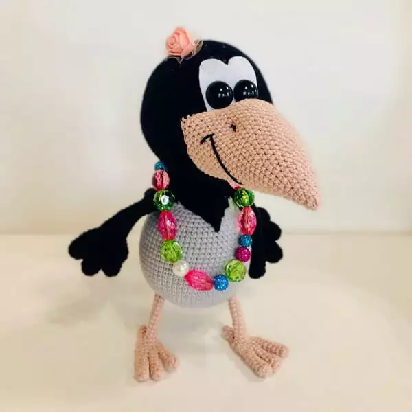 Raven crochet pattern