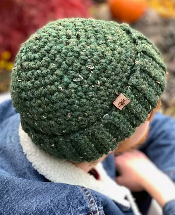 Super Bulky Crochet Men's Hat Pattern