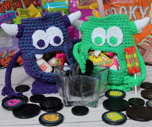 Sweet Treat Eaters Crochet Monster Pattern