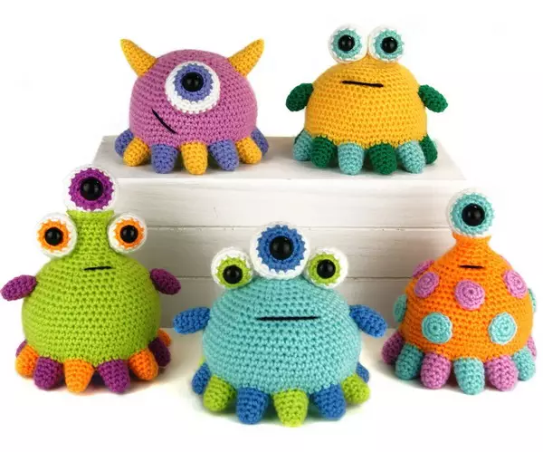 Tippy Toe Monster Crochet Pattern