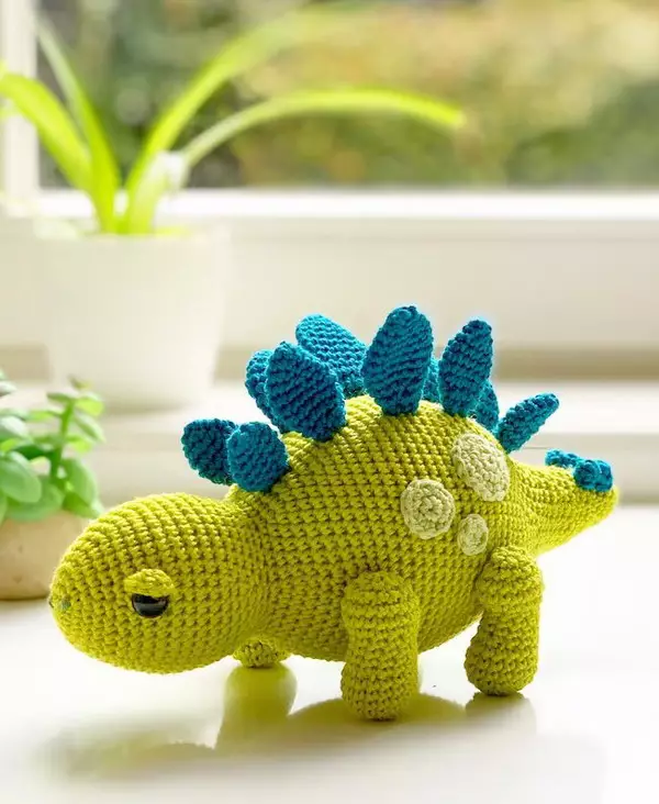 Toby, The Stegosaurus Crochet Pattern
