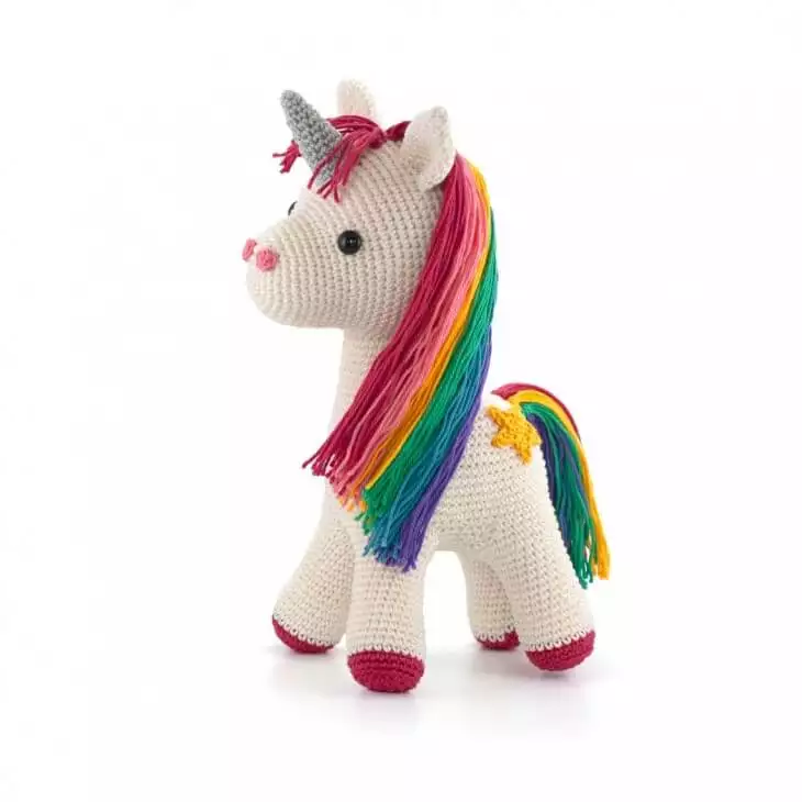 Unicorn Amigurumi toy crochet pattern