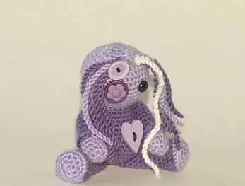 Voodoo Bunny Crochet Amigurumi Doll