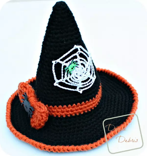 Winifred Witch Hat Crochet Pattern