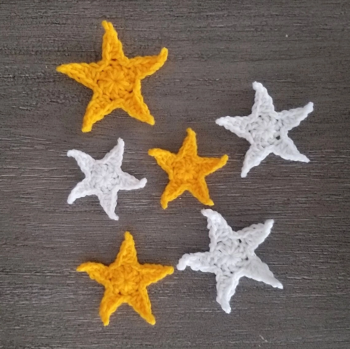 Crochet Star Applique Pattern » Weave Crochet